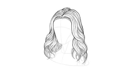 How To Draw Hair Step By Step Guide