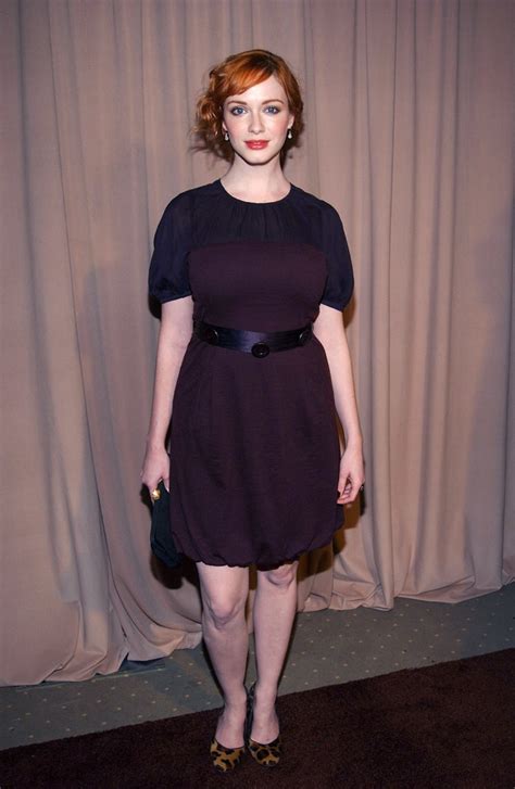 Christina Hendricks Weight Gain Before And After