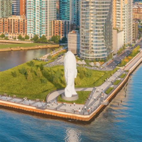 Massive Sculpture Debuts Along Jersey City Waterfront Hoboken Girl