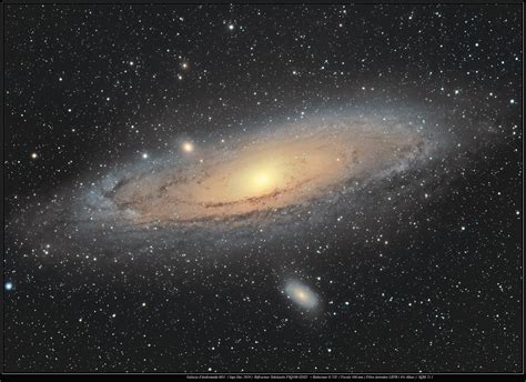 La Galaxie Dandromède à La Fsq106 En Lrvb Astrophotographie Astrosurf