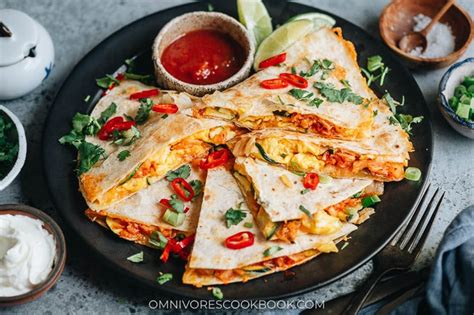 Egg And Kimchi Quesadilla Omnivores Cookbook