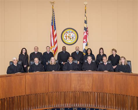 Judges Of The Appellate Court Of Maryland Maryland Courts