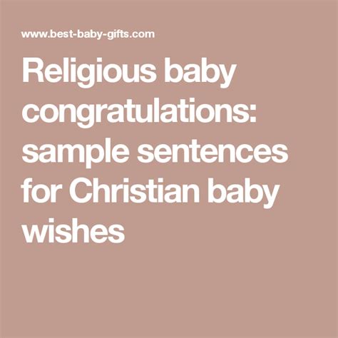 New Baby Wishes Religious Newborn Baby