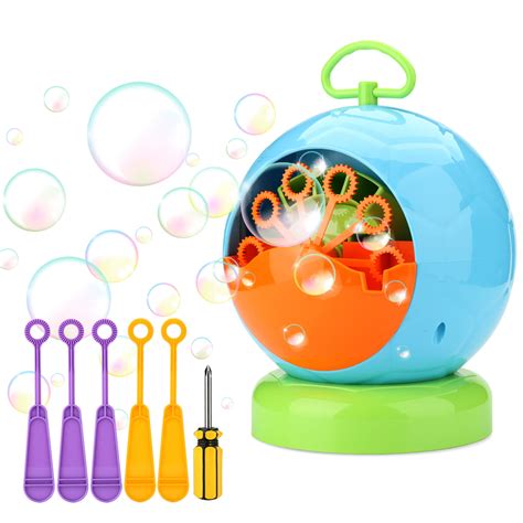Bubble Machine Image Automatic Bubble Machine Toy For Kids Football