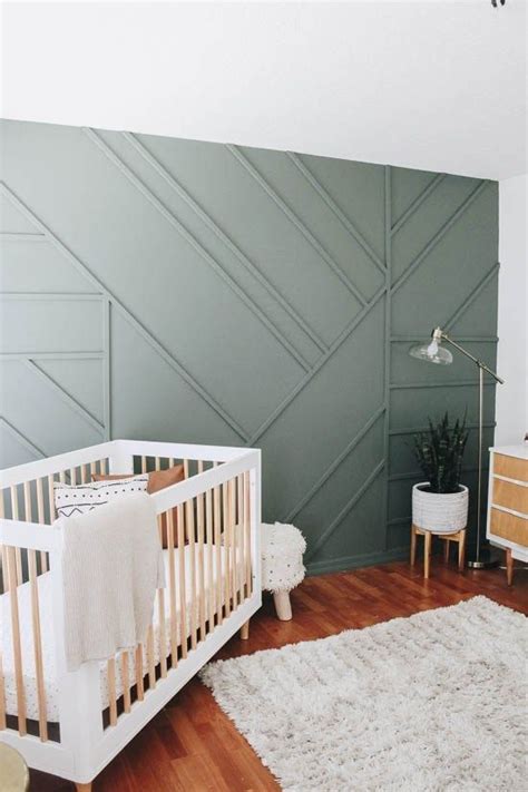 Find the perfect decorative accents at hayneedle, where you can buy online while you explore our room designs and curated looks for tips, ideas & inspiration to help you along the way. DIY Modern Wood Accent Wall + Neutral Nursery #accentwall ...