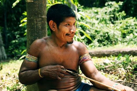 awa tribe of brazil awá man with bowcredit ©survivalawá men are skilled hunters who handmake