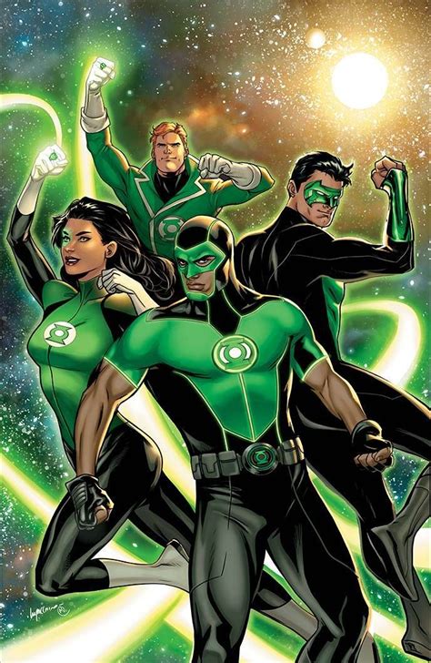 The Green Lanterns Of Earth Green Lantern Green Lantern Corps