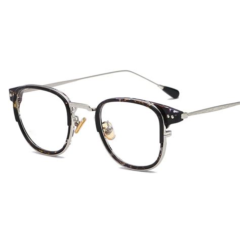 Vazrobe Black Myopia Glasses Men Women Small Eyeglasses Frame Male 0