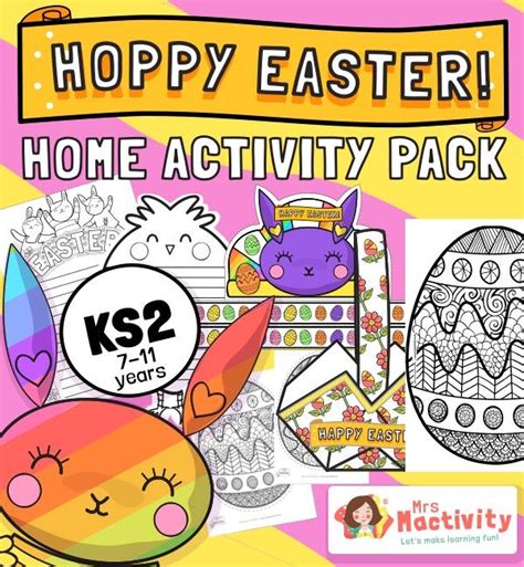 Its major employer, an aerospace corporation, ks2 maths easter activities tes pulled up stakes and moved away. KS2 Easter Home Learning Activity Pack | Mrs Mactivity in ...