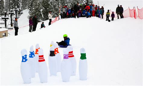 Lookout Pass Mountain Brewfest And Snow Bowling With Kids Contest