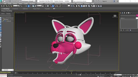 Funtime Foxy Model Wip Sister Location By Qutiix On Deviantart