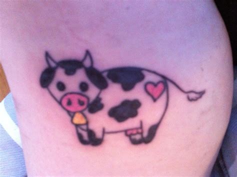 Cow Tattoo Moo Cow Tattoo Inspirational Tattoos Tattoos