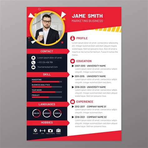 Choose your professional cv template and get started! Model Cv 2021 / Free Resume Templates With Multiple File ...