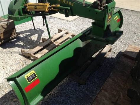 John Deere 115 Blade Rear 3 Point Hitch For Sale At