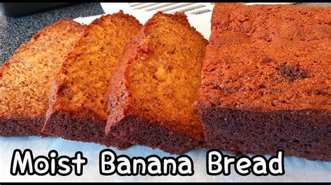 The Best And Moist Banana Bread Recipe Banana Bread Youtube