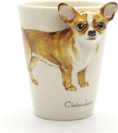 Chihuahua Short Hair 00010 Ceramic 3d Mug Handmade Coffee