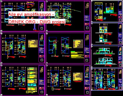 Aile Evi Al Ma Izimi Dwg Projesi Autocad Projeler Hot Sex Picture