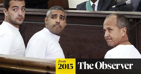 Al Jazeera Journalists Sentenced To Three Years In Prison By Egyptian Court Egypt The Guardian