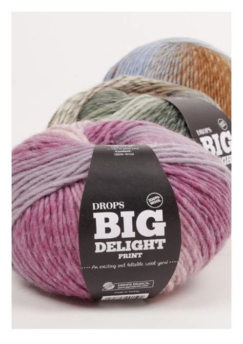 Drops Big Delight An Exciting And Feltable Wool Yarn Wool Etsy