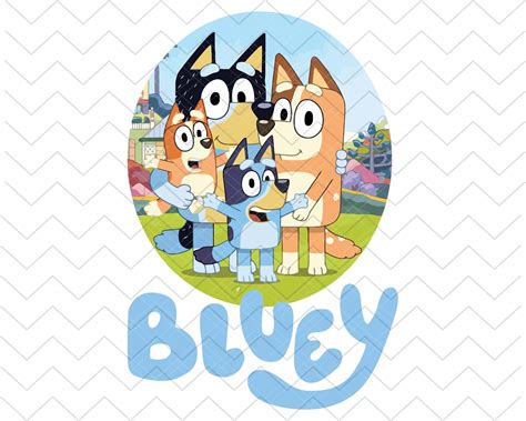 Printable Bluey Svg