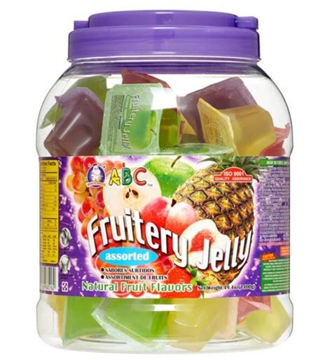 Abc Fruitery Jelly Assorted Flavors In 2022 Refreshing Snacks