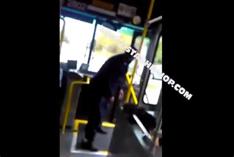 cleveland bus driver uppercut punches female passenger [nsfw video]