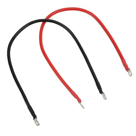 Power Inverter Wire 8awg Gauge Battery Inverter Cable Set 2pcs Waterproof For Atv For Boat For