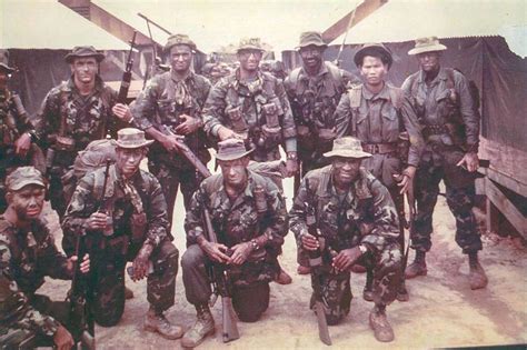 Black Force Recon Marine Battlefield Commission Vietnam War Hero
