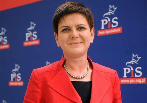 Beata Szydlo Futur Premier Ministre Polonais
