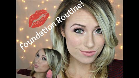 How To My Current Foundation Routine Youtube