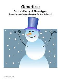 How many mice are in the image? Genetics: Frosty's Flurry of Phenotypes - Punnett Squares ...