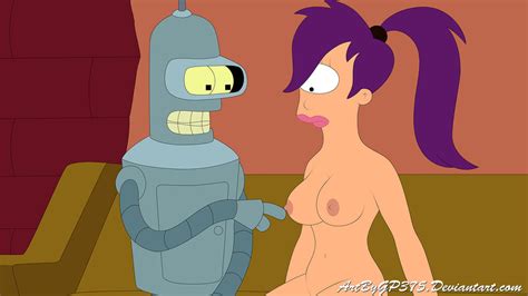 Rule 34 Accurate Art Style Bender Bending Rodriguez Big Breasts Breasts Casual Female Futurama