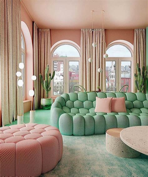 Pastel Living Room Green Cheap Home Decor Living Room Interior