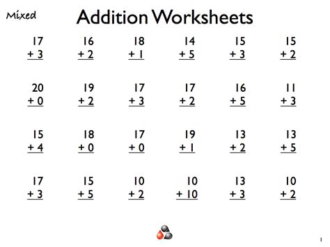 First Grade Math Worksheets Free Printable Math Worksheets Addition