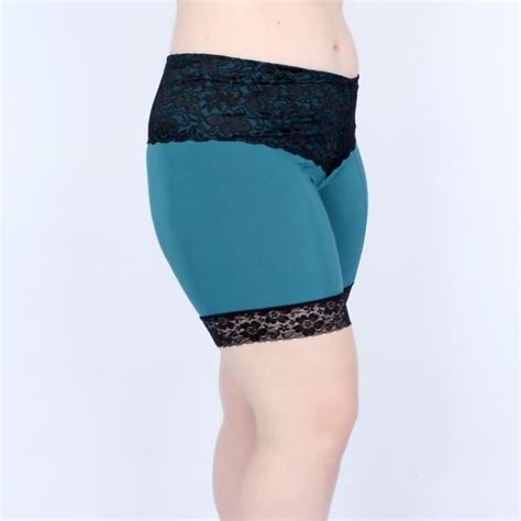High Thigh Lace Shortlette Teal Limited Edition High Thigh Lace Shortlette Undersummers By