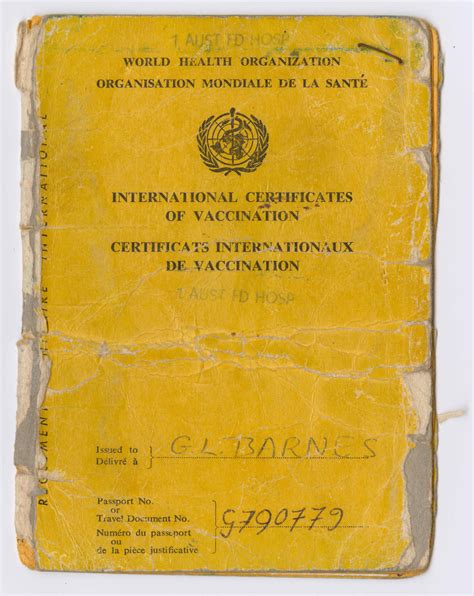 Vaccination Certificates State Library Of South Australia