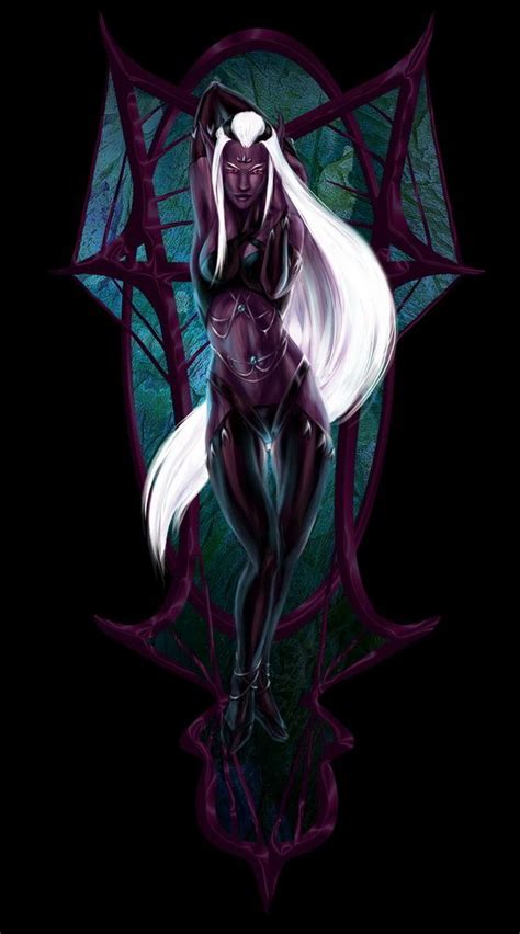 Liriel Baenre By ~hoshihu On Deviantart Elves Fantasy Dark Elf Dark
