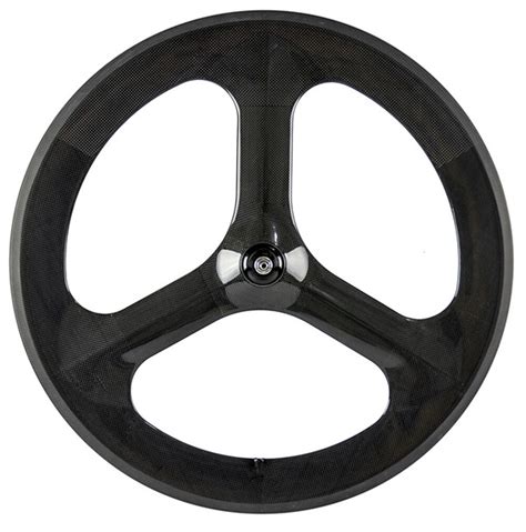 70mm Tri Spoke Front Wheel 88mm Rear Carbon Wheelset Fixed Gear Wheels