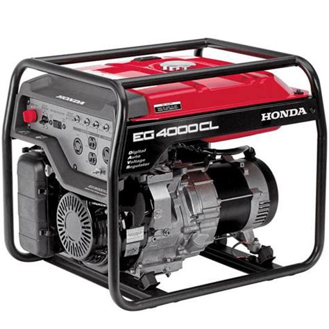 Small and portable generators can power essentials like the computer, fridge, and the microwave. Honda Power Equipment EG4000 4 KW Generator