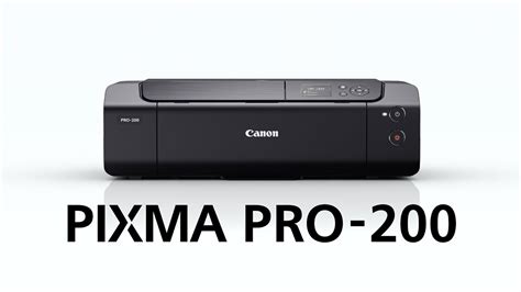 Introducing The Canon Pixma Pro 200 13” Professional Inkjet Printer