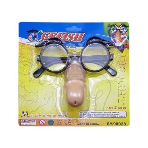 2018 2018 novelty funny dick glasses adult party gag joke toy amusing party supplies oct23 b in