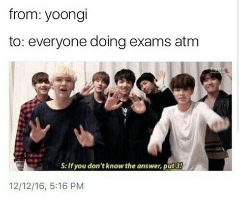 Bts Exam Memes Army Memes Amino