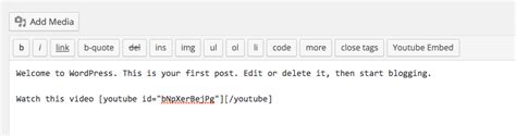 How To Create A Youtube Embed Plugin For Wordpress