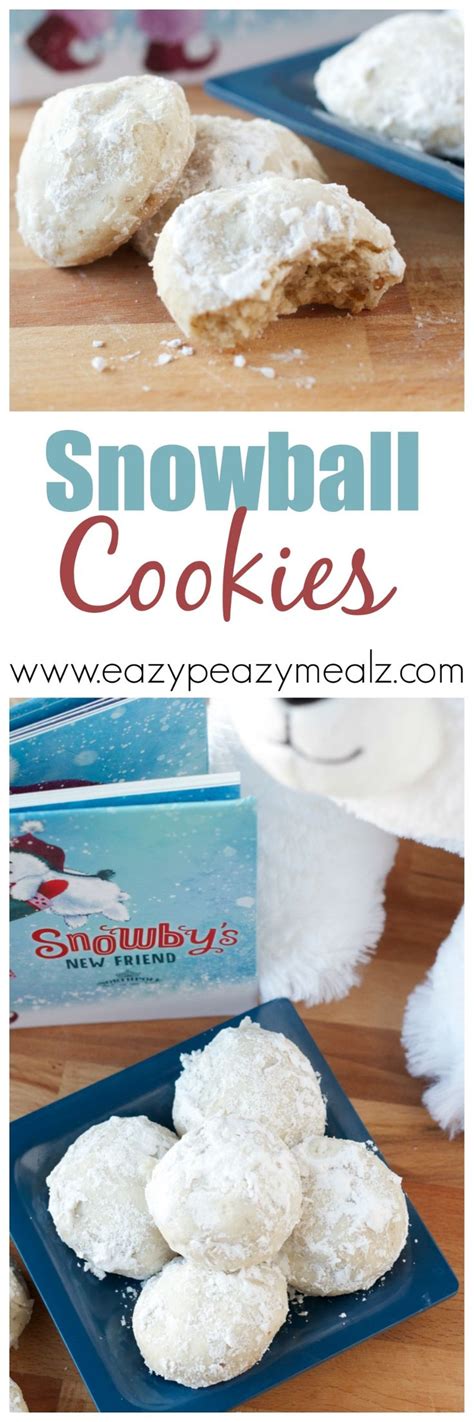 snowball cookies easy peasy meals recipe sweet recipes delicious desserts yummy sweets
