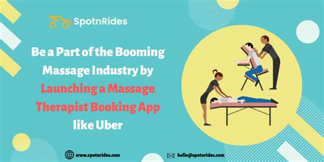 be a part of the booming massage industry by launching a massage therapist booking app like uber