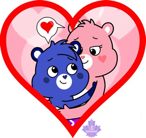 267770 Safe Artistmrstheartist Love A Lot Bear Care Bears Oc