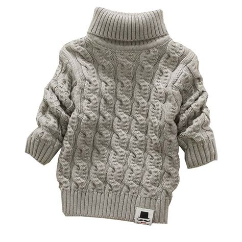 Adorable Infant Turtleneck Sweater Knit Soft Warm Baby Kids