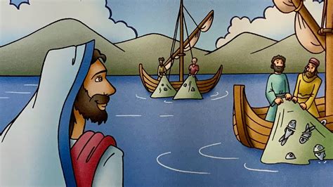 Jesus Calls The Disciples Bible Story For Kids Read Aloud Youtube