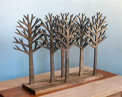 Little Wood Forest Art Piece By Elwoodworks Really Lovely In Its