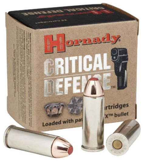 Hornady Critical Defense 9mm 115 Gr 25 Rounds Ftx 1975 All Club